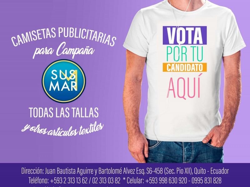 Camisetas para Campaña