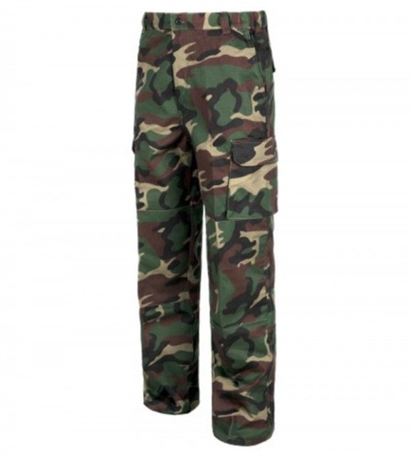 Pantalon camuflaje con refuerzos