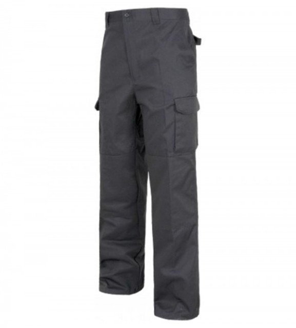 Pantalon multibolsillo cintura ajustable 